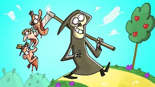 Grim Reaper Plays A CRUEL Trick 😂 | Animated Memes | Hilarious Animated Compilations