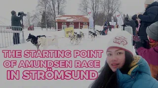 THE STARTING POINT OF AMUNDSEN RACE IN STRÖMSUND