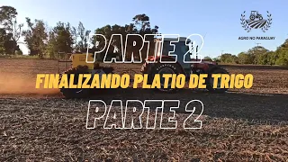 finalizando o plantio de trigo parte 2