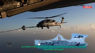 Special Missions Rescue Squadron 301 using the HH-60G Pavehawk Helicopter