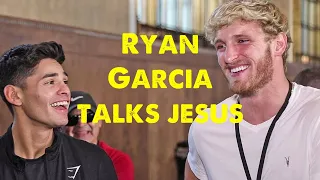 Ryan Garcia talks to Logan Paul about Jesus Christ