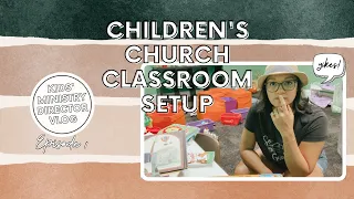 #KidsMin DIRECTOR VLOG// Life as the New Kids' Ministry Director Ep1