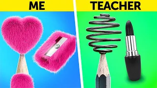 FUNNY SCHOOL HACKS || Simple And Useful Hacks For Parents By 123 GO!GOLD