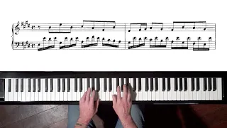 Bach Prelude No.5 from “6 Short Preludes BWV 933-938” for Intermediary Pianists