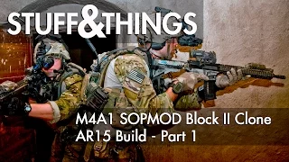Colt M4A1 SOPMOD Block II Clone AR15 Build - Part 1
