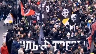 La Marche russe à Moscou : racisme et xénophobie