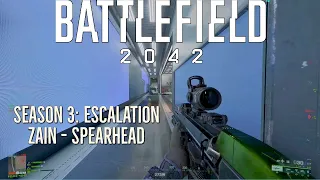 Battlefield 2042: Season 3 [4K] -  Conquest #55 (No Commentary) - Zain - Spearhead