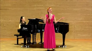 Dominique Dethier sings Zerlina’s aria “Batti, batti, o bel Masetto” from Mozart’s “Don Giovanni”