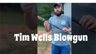 Tim wells blowgun #shorts