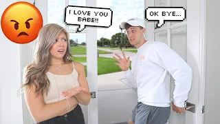 NOT SAYING "I LOVE YOU" TO MY GIRLFRIEND FOR 24 HOURS!! *Bad Idea*
