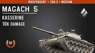 Magach 5  | 10k Damage | Kasserine [ WoT Console: CW ]