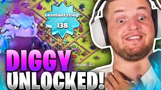 🔥😨UNENDLICH GEMS & DIGGY Freigeschaltet! - Clash of Clans Free2Pass Projekt!