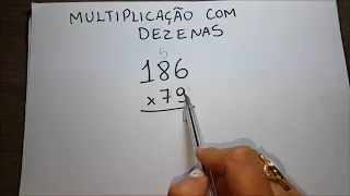 MULTIPLICAÇÃO COM DOIS NÚMEROS FÁCIL DE ENTENDER