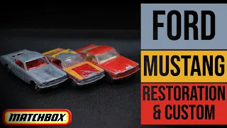 MATCHBOX restoration and custom: 8E Ford Mustang