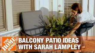 Balcony Patio Makeover with Sarah Lampley