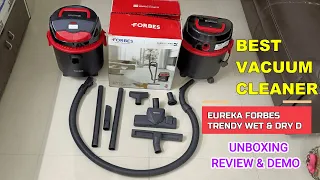 EUREKA FORBES TRENDY WET DRY DX VACUUM CLEANER DEMO | TRENDY WET DRY DX VACUUM CLEANER REVIEW