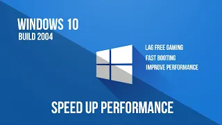 How to Speed Up Your Windows 10 build 2004 Performance | Simple Trick