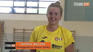 INTERVISTA CON  JOANNA WOLOSZ  -  IMOCO VOLLEY CONEGLIANO