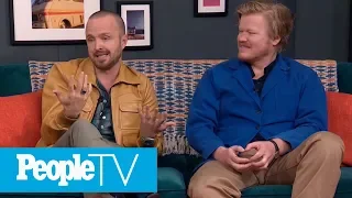 Aaron Paul & Jesse Plemons On How ‘Breaking Bad’ Star Bryan Cranston Kept It Light On Set | PeopleTV