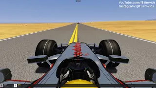 F1 2007 vs F1 2018 Drag Race