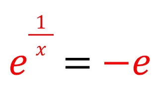 Let's Solve An Eeezee (e, z) Exponential Equation