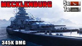 Mecklenburg: High damage with 16 guns and fast reload