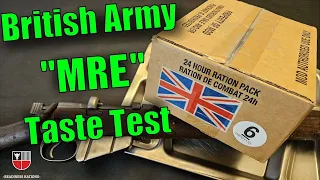 British Army MRE Review (ORP) Operational Ration Pack 24-HOUR Military Meal Ready to Eat Taste Test