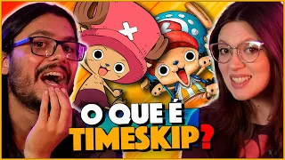 ANA REAGE ao TIMESKIP de ONE PIECE!