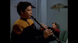 Star Trek Voyager - Harry Kim's Clarinet Practice, The Thaw S02E23