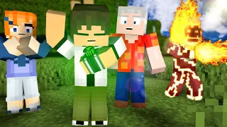 Ben 10 Minecraft Animation : Camping Adventure | Survival Skill Episode Recreated