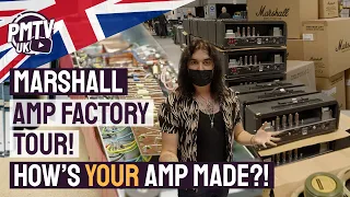 Marshall Amps Factory Tour! - See These Legendary Amplifiers Go From Circuit Board To Stage!