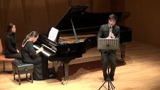 Han Kim plays Jeajoon Ryu's Sonata for Clarinet and Piano with pianist Grace Yeo