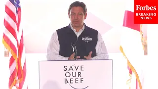 BREAKING NEWS: DeSantis Signs Bill To Ban Lab Grown Meat From Florida