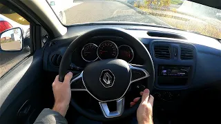 2021 Renault Logan 1.6 (82) Access POV TEST DRIVE