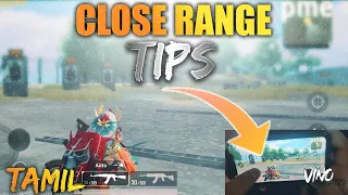 Close range combat Pubg Mobile tamil part2 | Play like a pro | Tips and tricks tamil | Vino Gaming