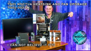 TG01 Cooling | Wait till you see how big it is! CPU Heat Sink upgrade!