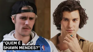 Justin Bieber FALA NA CARA de Shawn Mendes que NÃO SABIA quem ele era em entrevista de 2015