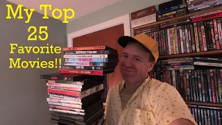 My 25 favorite movies of all time from my DVD Collection