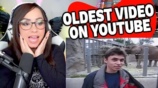 THE OLDEST VIDEO ON YOUTUBE  | Bunnymon REACTS