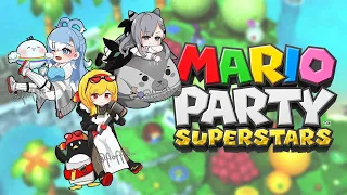 【Mario Party Superstars】PARTY AKHIR TAHUN DENGAN JETA ELA 💙🤍💛【Holoh3ro】