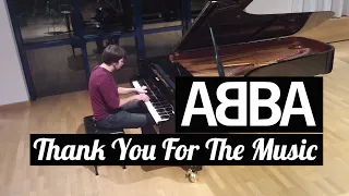 ABBA - Thank You For the Music | Piano cover by Evgeny Alexeev