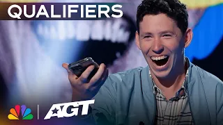 Comedian Ahren Belisle brings his FUNNIEST performance yet! | Qualifiers | AGT 2023