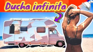 🚿🚐 Cómo instalamos una DUCHA INFINITA en nuestra AUTOCARAVANA | Esquema y todos los detalles 🤓