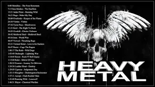 Iron Maiden , Metallica , Helloween , Black Sabbath - Classic Heavy Metal Ballads 80's 90's Playlist