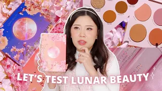 MY HONEST THOUGHTS ON LUNAR BEAUTY 🌙 nude prism collection!