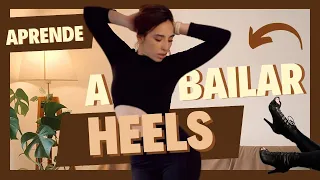 Taller BASICO de BAILE sobre TACONES! | Heels 👠 | aprende desde cero ✅