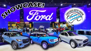 Exploring Ford's Impressive Display at the Chicago Auto Show