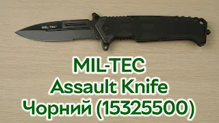 Розпаковка MIL-TEC Assault Knife Чорний (15325500)