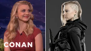 Natalie Dormer On Training For "The Hunger Games: Mockingjay" | CONAN on TBS