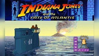 Indiana Jones and the Fate of Atlantis - Longplay fullplay - LucasArts, 1992 - PC / DOS / Amiga game